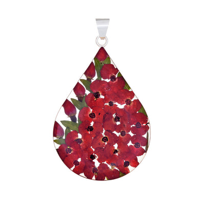 Red Large Drop San Marco Pendant