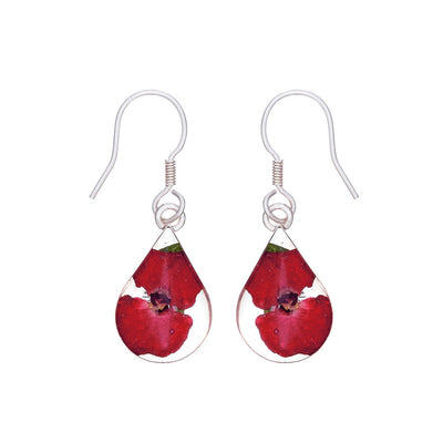 Red Small Drop San Marco Earrings