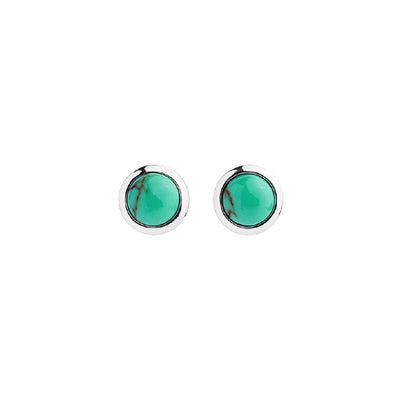 Husk Turquoise Najo Stud Earrings