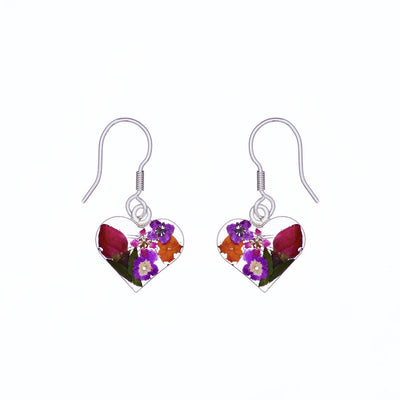 Garden Small Heart San Marco Earrings