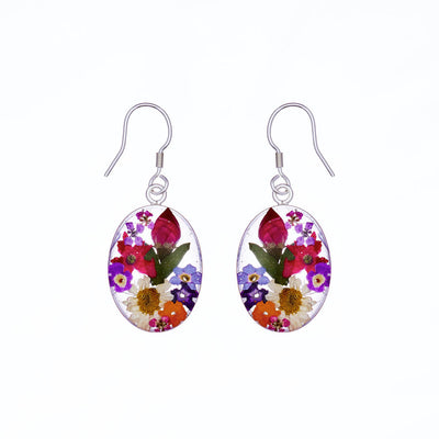 Garden Small Oval San Marco Earrings