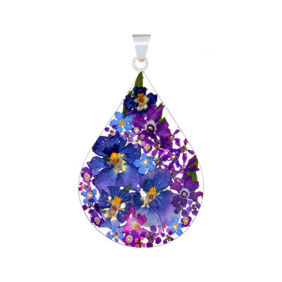 San Marco Purple Mexican Drop Pendant