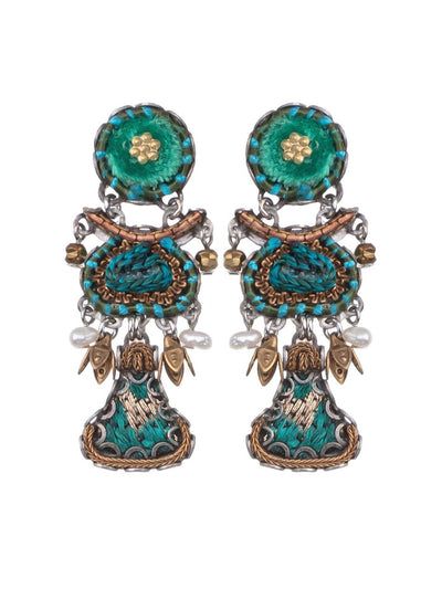  Royal Velvet Set, Hikaru  Ayalabar Earrings