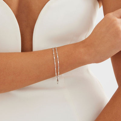 Equilibrium Silver Najo Bracelet 