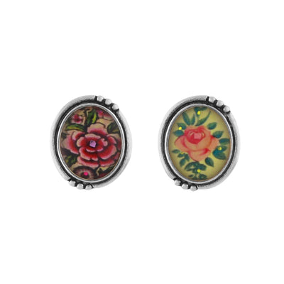 Living Room Rose Stud Taratata Earrings