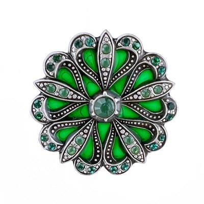 Flore Green Au Bout Des Reves Brooch