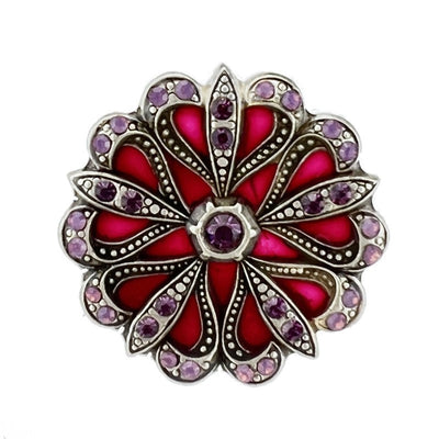 Flore Pink Au Bout Des Reves Brooch