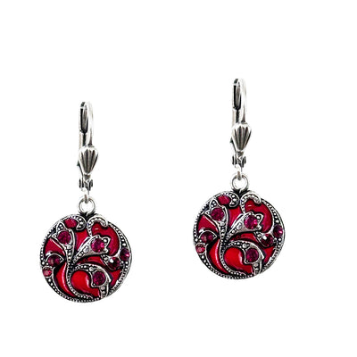  Miu Miu Red Au Bout Des Reves Earrings