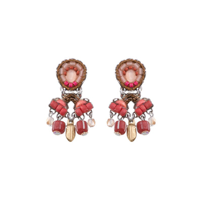 Radical Red Set, Rot  Ayalabar Earrings