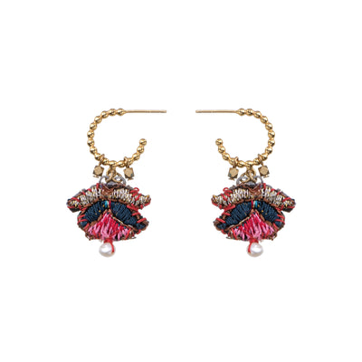 Embroided Set, Zara  Ayalabar Earrings