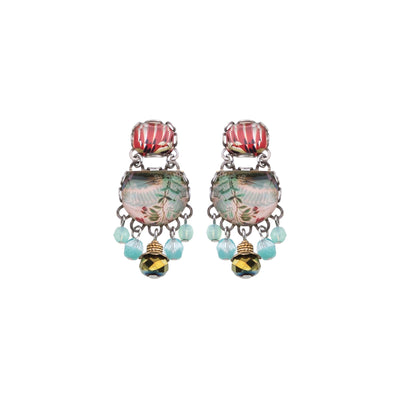 Flower Garden Set, Tansy  Ayalabar Earrings 