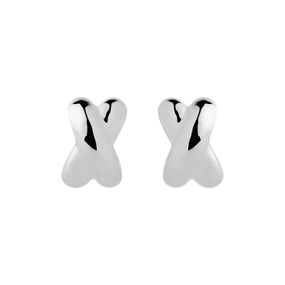 Bisous Silver Najo Earrings