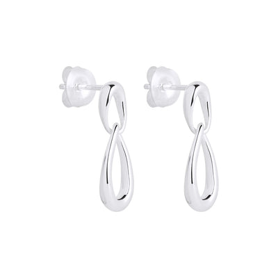 Vivante Silver Petite Najo Earrings