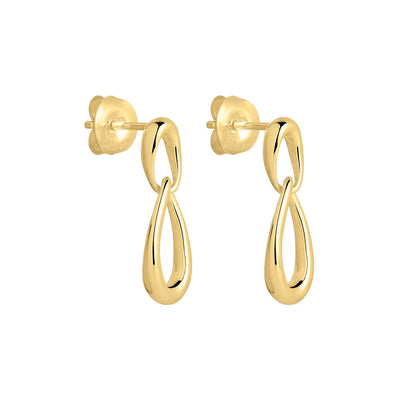 Vivante Yellow Gold Petite Najo Earrings