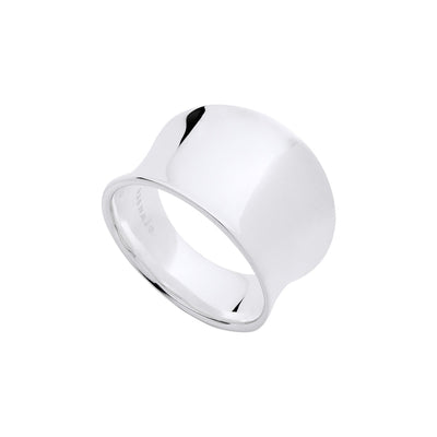 Impressionist Silver Najo Ring
