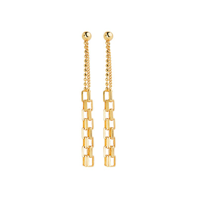Stardust Yellow Gold Najo Earrings