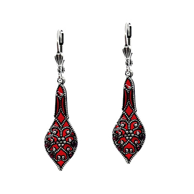 Atilane Red Au Bout Des Reves Earrings