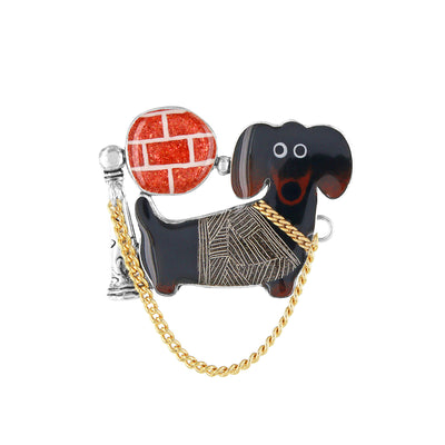 Pas Bouger Bijoux Taratata Brooch