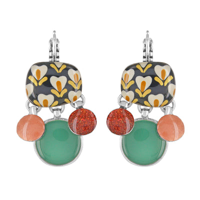 Entincelle Rouge Bijoux Taratata Earrings