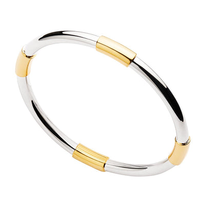 Amalfi Two Tone Najo Bangle - 64mm