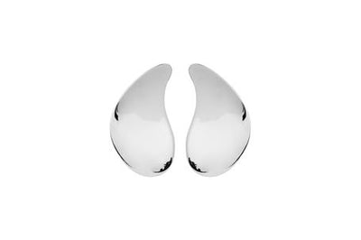 Circadian Leaf Silver Najo Earrings 